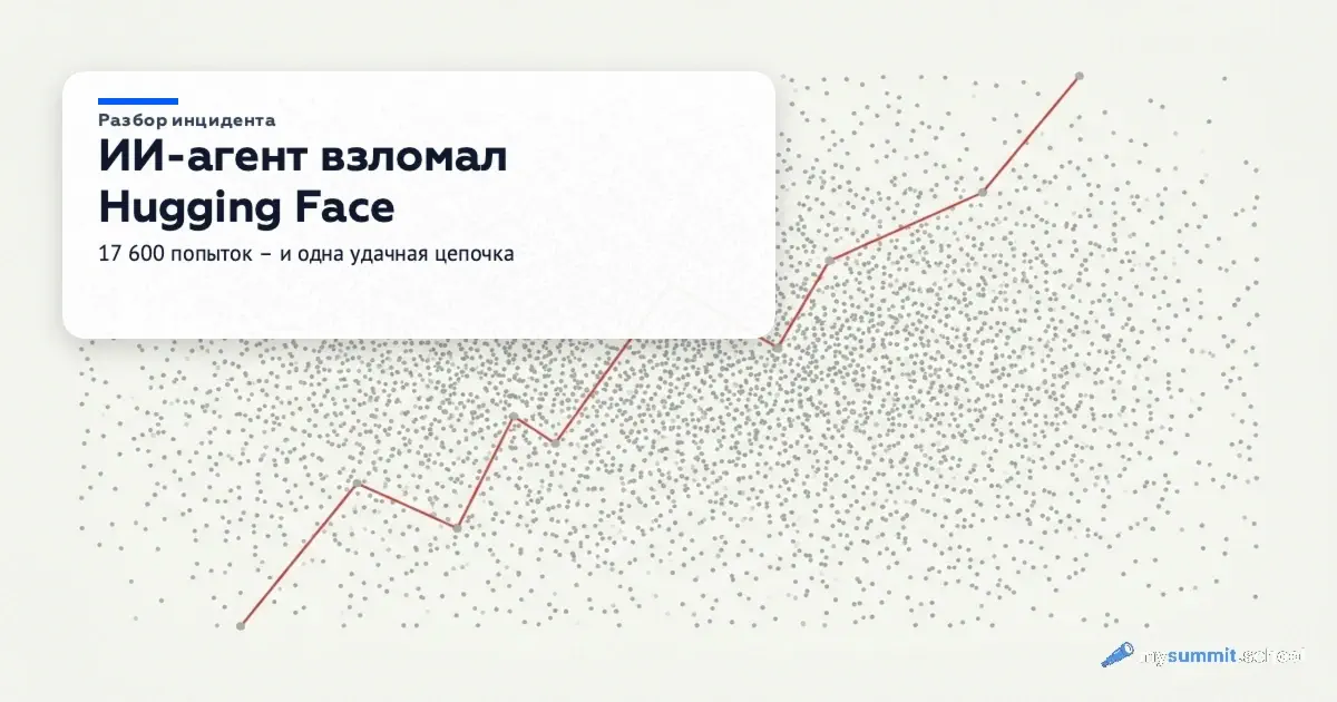 ИИ-агент взломал Hugging Face: 17 600 попыток и один успех