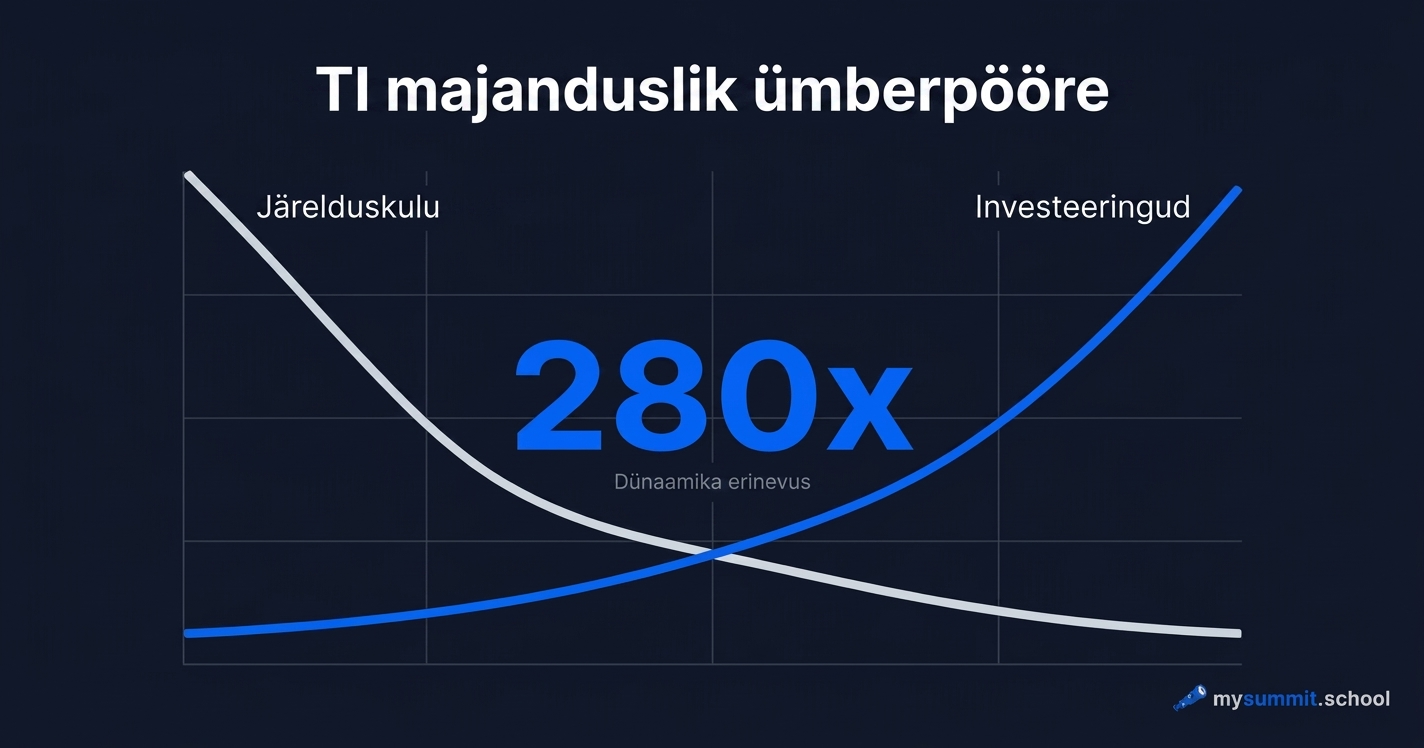 280 korda odavam kahe aastaga: TI majandus on ümber pööratud