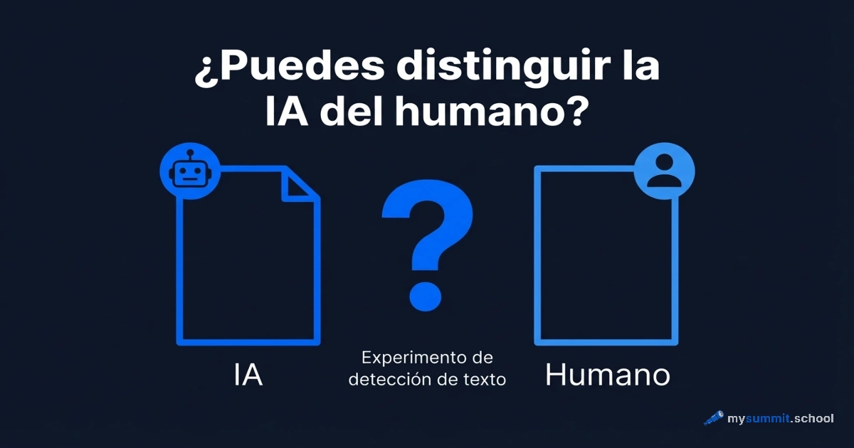Test de detección de IA 2025: 77% de precisión en 140 participantes + hazlo tú mismo