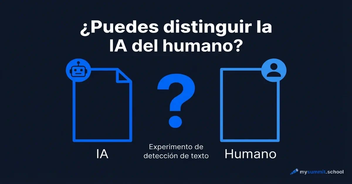 Test de detección de IA 2025: 77% de precisión en 140 participantes + hazlo tú mismo