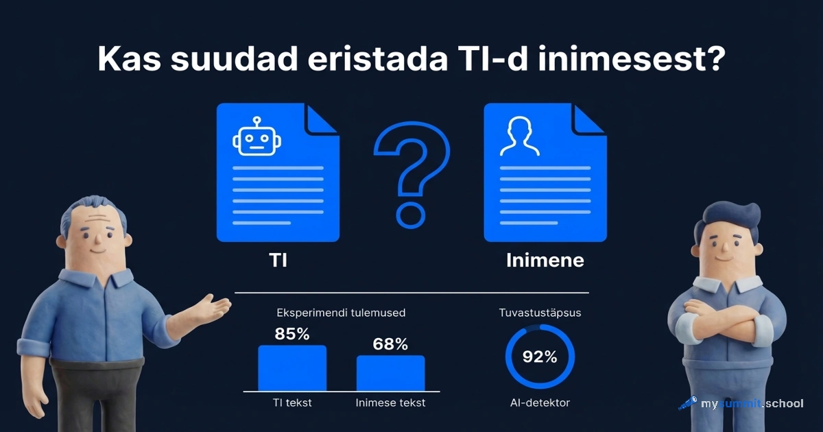 TI tuvastamise test 2025: 77% tapsus 140 osaleja seas + proovi ise