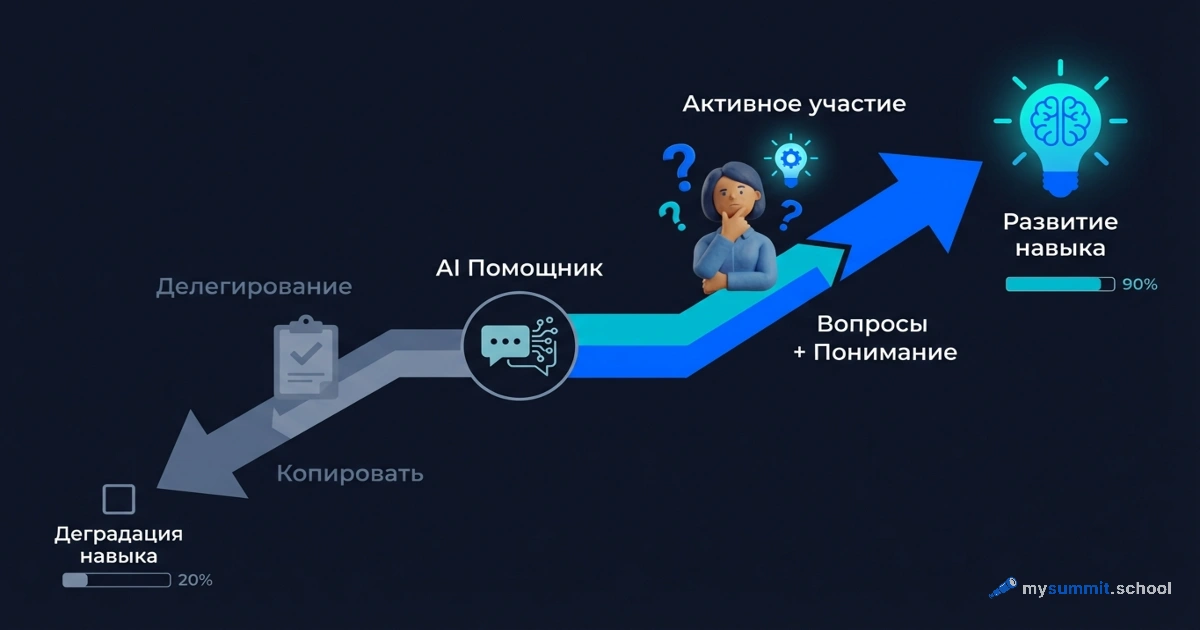 AI не делает вас тупее. Дело в том, как вы его используете
