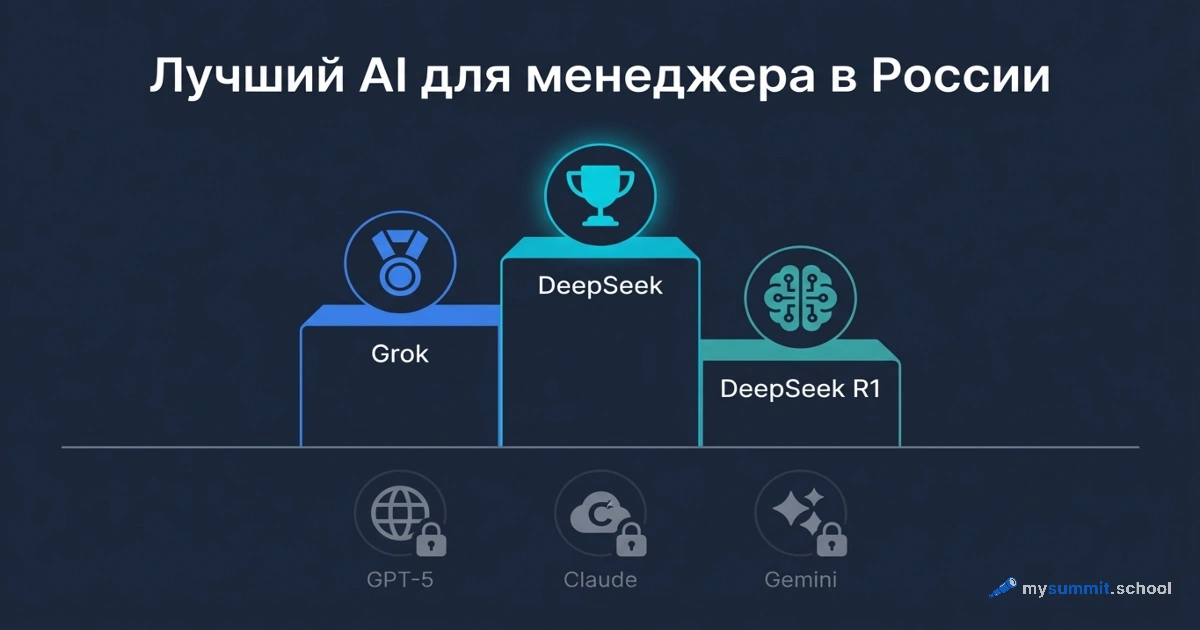Лучшие AI для менеджера без VPN: данные исследования