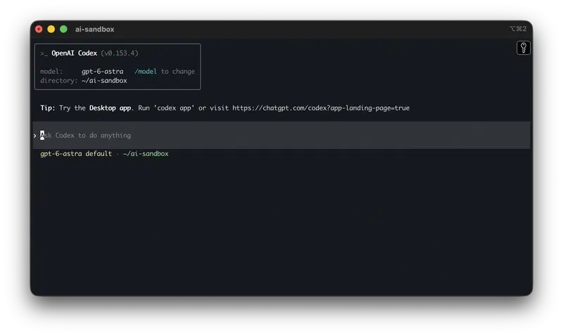 Codex Cli – агент для разработчиков