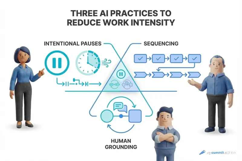 AI Practice: intentional pauses, sequencing, human grounding