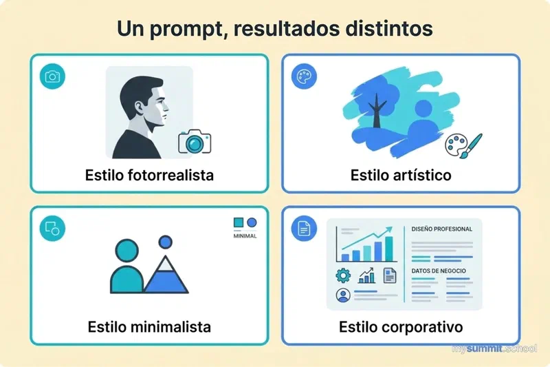 Comparación de generación de imágenes