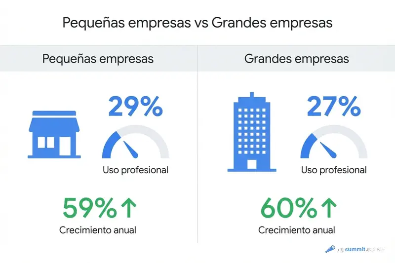 Pymes vs grandes empresas
