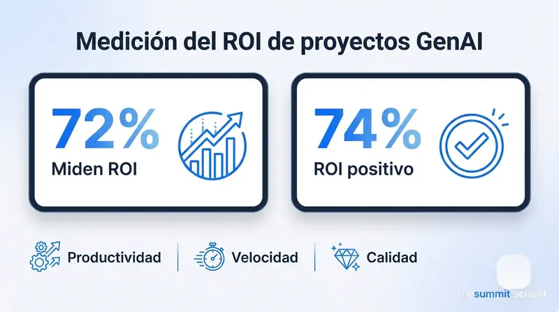 Medición del ROI en proyectos de IA generativa