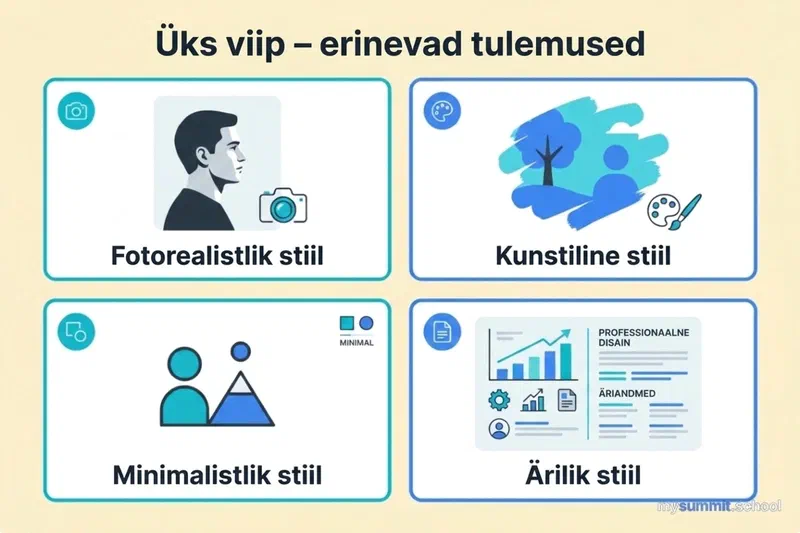 Piltide genereerimise võrdlus