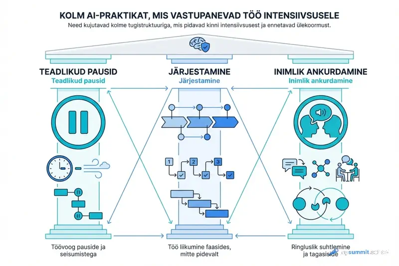 AI Practice: tahtlikud pausid, järjestamine, inimlik maandamine