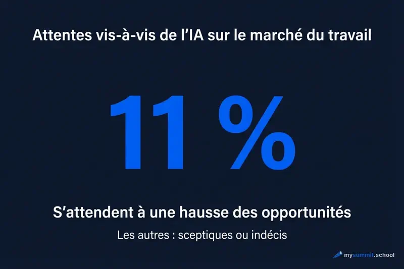 Attentes vis-à-vis de l&rsquo;IA sur le marché du travail