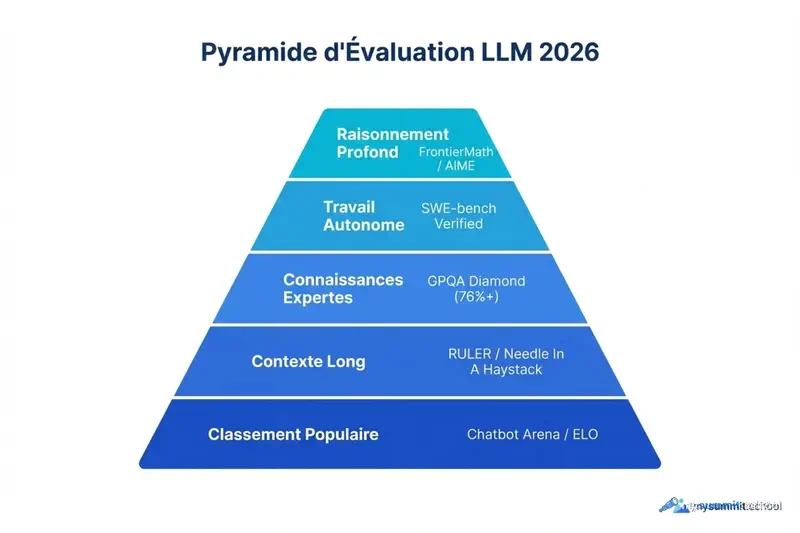 Pyramide d&rsquo;évaluation LLM