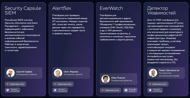 Гигачат на работе у КиберБезопасности