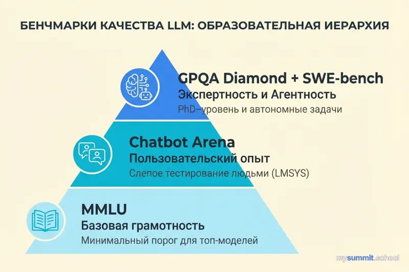 Пирамида оценки LLM