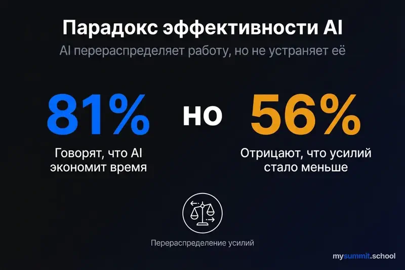Парадокс эффективности AI