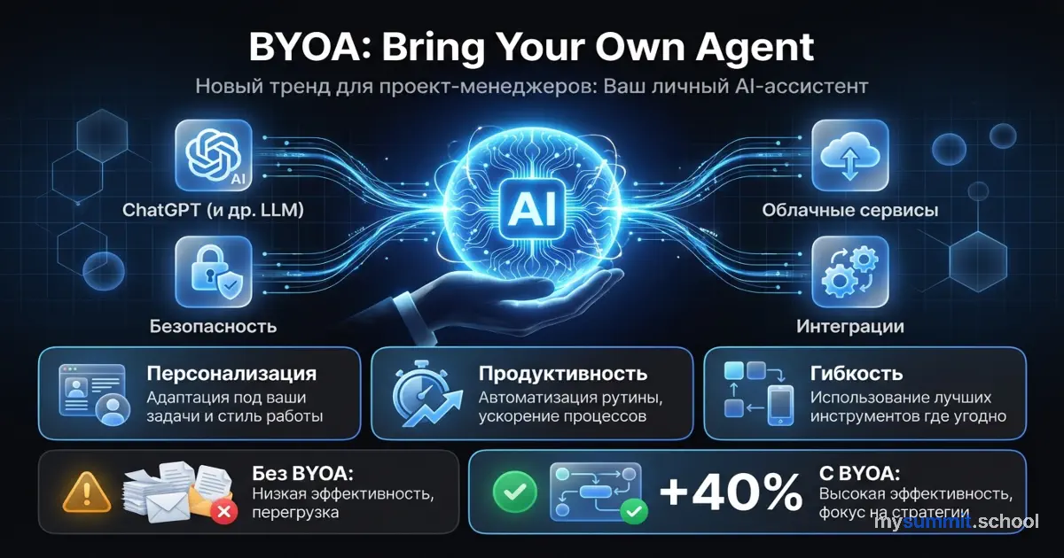 BYOA тренд 2025: как менеджеры используют личный AI