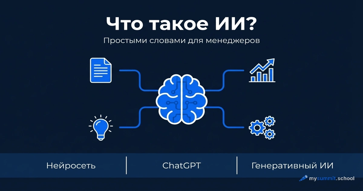 Что такое ИИ простыми словами: объяснение для менеджеров 2026