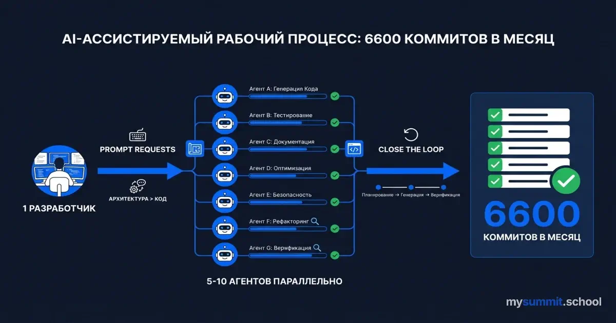 6600 коммитов за месяц: уроки workflow от создателя OpenClaw