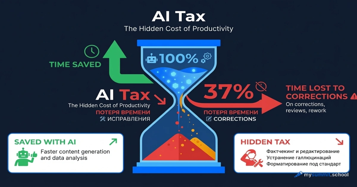 The Hidden AI Tax: Why 40% of Time Savings Disappear