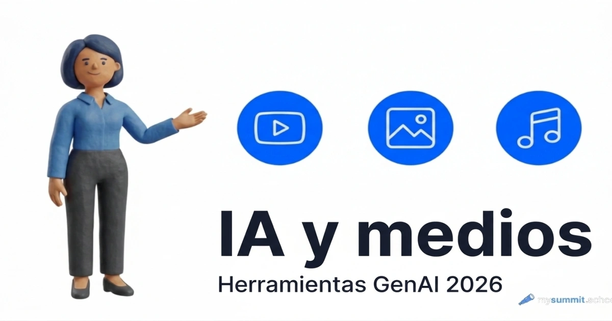 IA para crear contenido multimedia en 2026: imágenes, vídeo, música y presentaciones