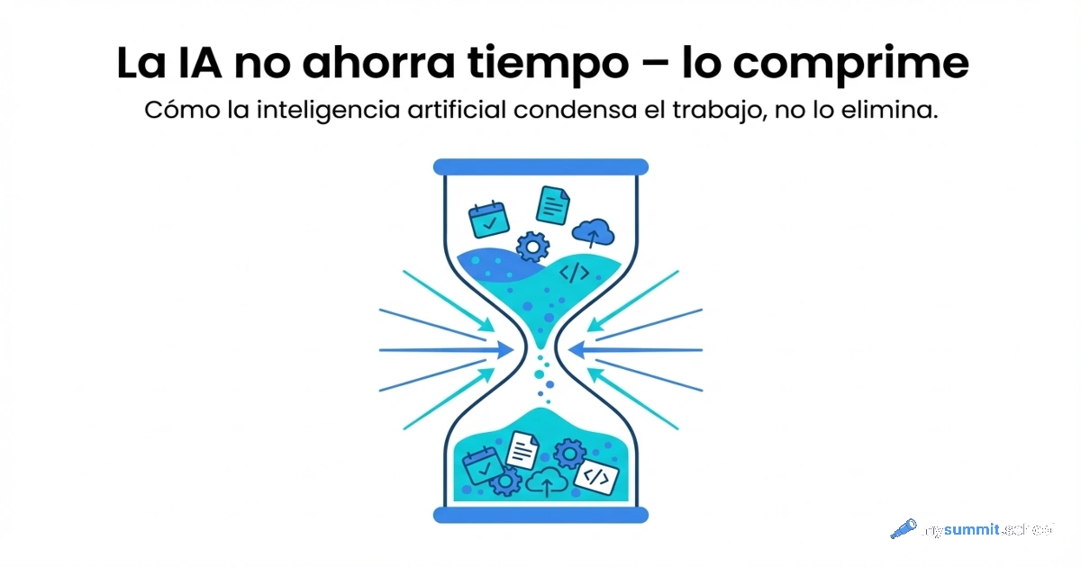 La IA no ahorra tiempo – lo comprime: 8 meses de observación