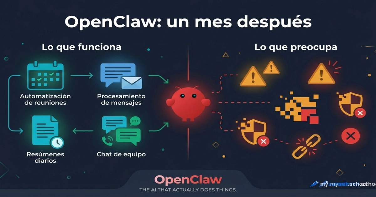 OpenClaw un mes después: casos de uso, fracasos y soluciones enterprise