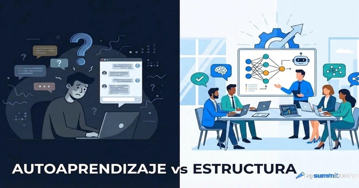 Para qué aprender AI en cursos si todo está en ChatGPT: análisis basado en ciencia