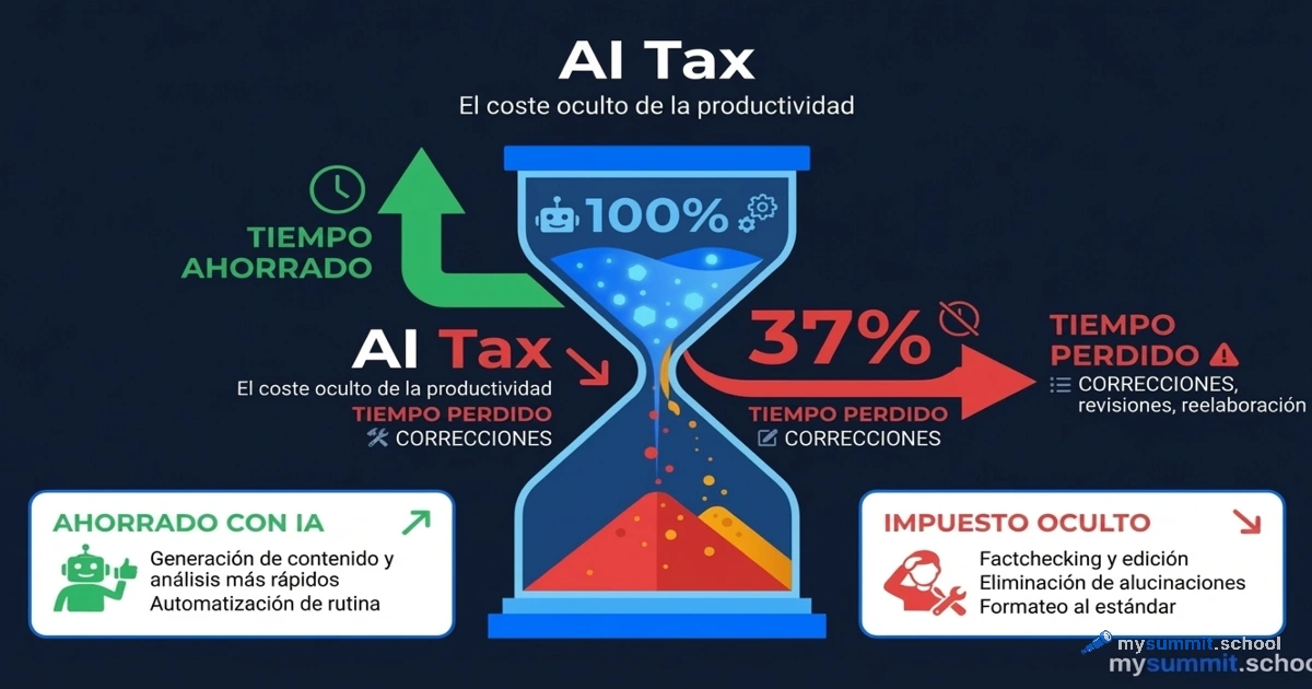 El impuesto oculto de la IA: por qué desaparece el 40% del ahorro de tiempo