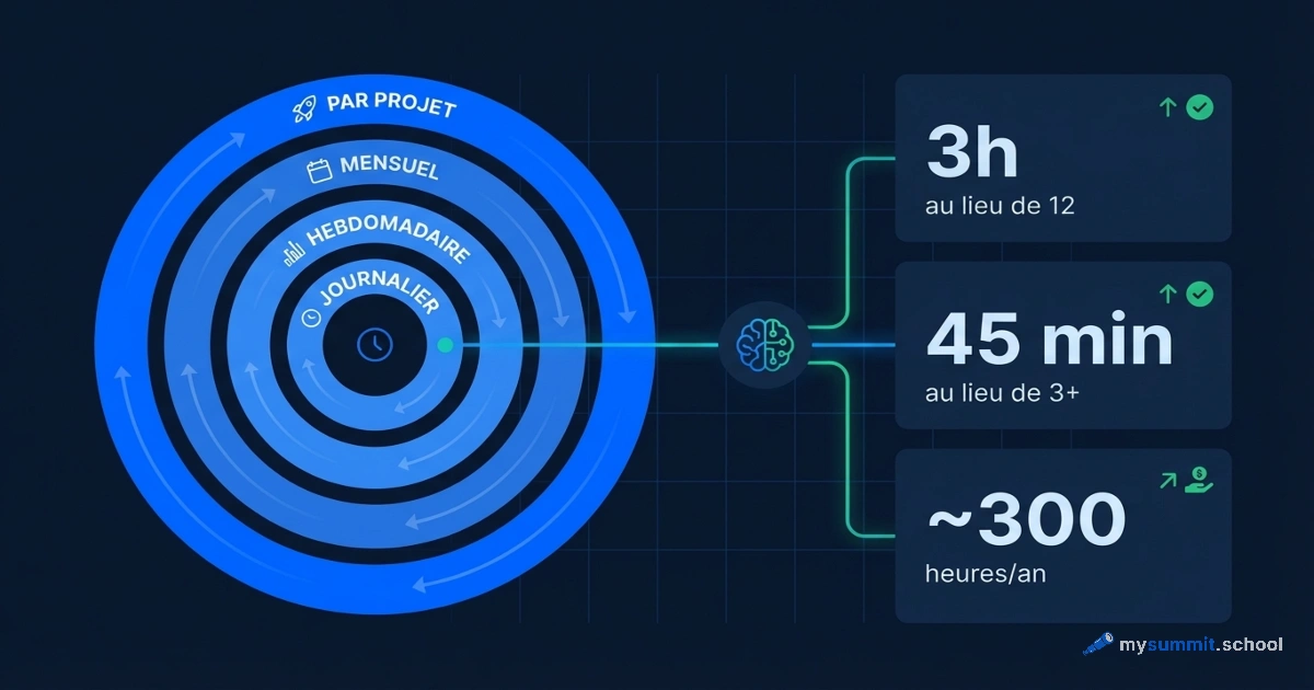 IA et rythme de projet : comment un manager peut libérer 300 heures par an