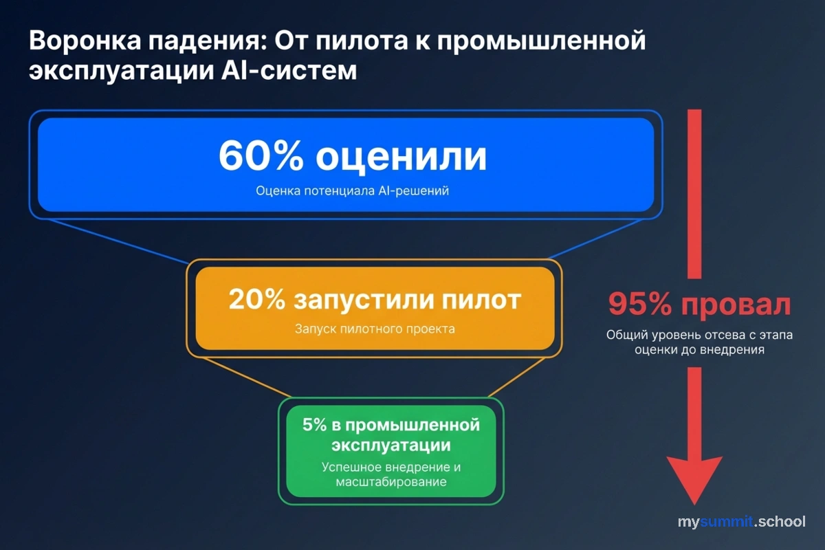 Провал от пилота к production