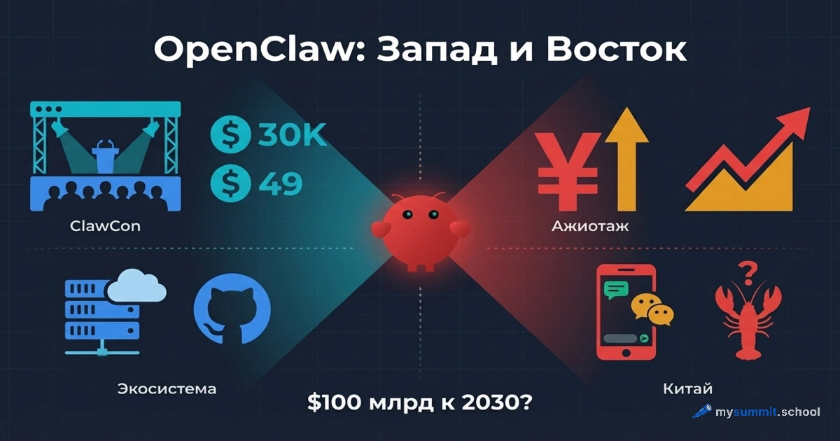 ClawCon, Китай и $100 млрд: OpenClaw между экосистемой и пузырём